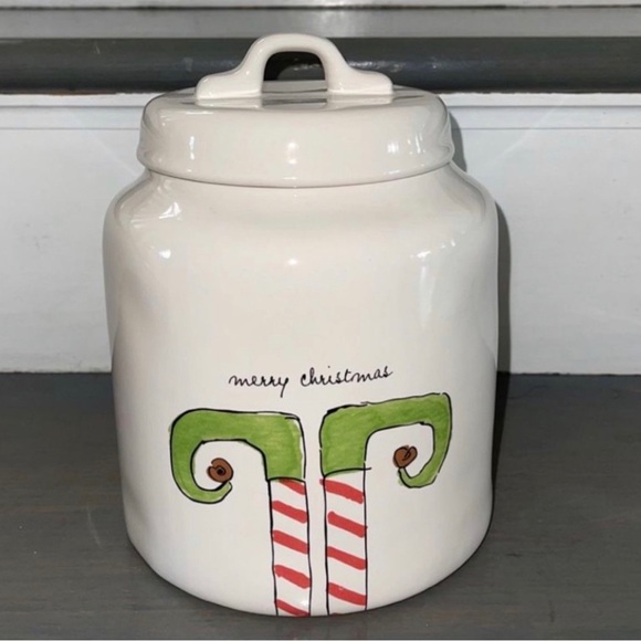 Rae Dunn “Elf” canister - Picture 2 of 8
